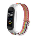 For Xiaomi Mi Band 6 / 5 / 4 / 3 Wavy Texture 8-shaped Buckle Watch Band(Colorful)