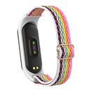 For Xiaomi Mi Band 6 / 5 / 4 / 3 Wavy Texture 8-shaped Buckle Watch Band(Colorful)