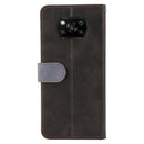 For Xiaomi Poco X3 / X3 Pro / X3 NFC Business Stitching-Color Horizontal Flip PU Leather Case with Holder & Card Slots & Photo Frame(Gray)