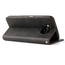 For Xiaomi Poco X3 / X3 Pro / X3 NFC Business Stitching-Color Horizontal Flip PU Leather Case with Holder & Card Slots & Photo Frame(Gray)