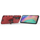 For Honor 50 SE PC + TPU Shockproof Protective Case with Magnetic Ring Holder(Red)
