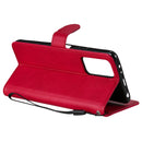 For Xiaomi Redmi Note 10 Pro 4G Solid Color Horizontal Flip Protective Leather Case with Holder & Card Slots & Wallet & Photo Frame & Lanyard(Red)