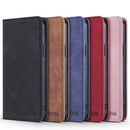 TAOKKIM Retro Matte PU Horizontal Flip Leather Case with Holder & Card Slots For iPhone 7 / 8 / SE 2020(Black)