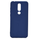 For Nokia 6.1 Plus Candy Color TPU Case(Blue)