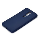 For Nokia 6.1 Plus Candy Color TPU Case(Blue)