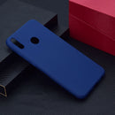 For Huawei Honor 8X Candy Color TPU Case(Blue)