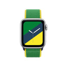 International Series Loopback Watch Bands For Apple Watch Series 8&7 45mm / SE 2&6&SE&5&4 44mm / 3&2&1 42mm(Brazil)