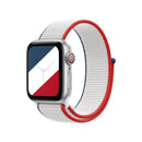 International Series Loopback Watch Bands For Apple Watch Series 8&7 45mm / SE 2&6&SE&5&4 44mm / 3&2&1 42mm(France)