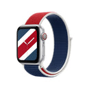 International Series Loopback Watch Bands For Apple Watch Series 8&7 45mm / SE 2&6&SE&5&4 44mm / 3&2&1 42mm(United Kingdom)