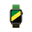 International Series Loopback Watch Bands For Apple Watch Series 8&7 41mm / SE 2&6&SE&5&4 40mm / 3&2&1 38mm(Jamaica)