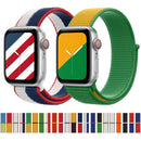 International Series Loopback Watch Bands For Apple Watch Series 8&7 41mm / SE 2&6&SE&5&4 40mm / 3&2&1 38mm(Spanish)