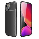 Carbon Fiber Texture Shockproof TPU Case For iPhone 13(Black)