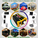 Legend II Generation 12V to 220V 4000W Car Power Inverter(Black)