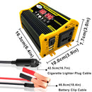 Legend II Generation 12V to 220V 4000W Car Power Inverter(Black)
