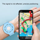 Anti-scratch Shockproof Silicone Bracelet Strap Protective Cover Case For AirTag(Pink)