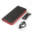 Litchi Genuine Leather Phone Case For iPhone 12 mini(Black)