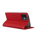 Litchi Genuine Leather Phone Case For iPhone 12 mini(Red)