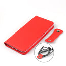 Litchi Genuine Leather Phone Case For iPhone 12 mini(Red)