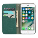 Litchi Genuine Leather Phone Case For iPhone 7 / 8 / SE 2022 / SE 2020(Green)