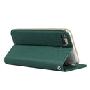 Litchi Genuine Leather Phone Case For iPhone 7 / 8 / SE 2022 / SE 2020(Green)