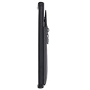 For Galaxy Note 10 Plus Solid Color Double Buckle Zipper Shockproof Protective Case(Black)