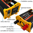Legend III Generation DC12V to AC110V 6000W Car Power Inverter with LED Display(Black)