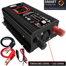 Tang III Generation 12V to 220V 6000W Car Power Inverter with LCD Display & Dual USB(Black)