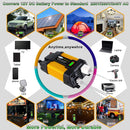 Little Wasp 12V to 220V 6000W Car Power Inverter with LED Display & Dual USB