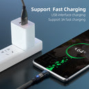 PD 60W Type-C / USB-C to Type-C / USB-C + USB 180 Degree Bending Charging Data Cable, Length:2m(Red)