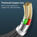 PD 60W Type-C / USB-C to Type-C / USB-C + USB 180 Degree Bending Charging Data Cable, Length:2m(Red)