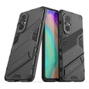 For Honor 50 SE / Huawei nova 9 SE Punk Armor 2 in 1 PC + TPU Shockproof Case with Invisible Holder(Black)