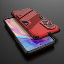 For Honor 50 SE / Huawei nova 9 SE Punk Armor 2 in 1 PC + TPU Shockproof Case with Invisible Holder(Red)