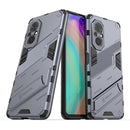 For Honor 50 SE / Huawei nova 9 SE Punk Armor 2 in 1 PC + TPU Shockproof Case with Invisible Holder(Grey)