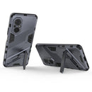 For Honor 50 SE / Huawei nova 9 SE Punk Armor 2 in 1 PC + TPU Shockproof Case with Invisible Holder(Grey)