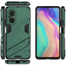 For Honor 50 SE / Huawei nova 9 SE Punk Armor 2 in 1 PC + TPU Shockproof Case with Invisible Holder(Green)