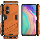 For Honor 50 SE / Huawei nova 9 SE Punk Armor 2 in 1 PC + TPU Shockproof Case with Invisible Holder(Orange)