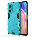 For Honor 50 SE / Huawei nova 9 SE Punk Armor 2 in 1 PC + TPU Shockproof Case with Invisible Holder(Blue)