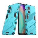 For Honor 50 SE / Huawei nova 9 SE Punk Armor 2 in 1 PC + TPU Shockproof Case with Invisible Holder(Blue)