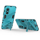 For Honor 50 SE / Huawei nova 9 SE Punk Armor 2 in 1 PC + TPU Shockproof Case with Invisible Holder(Blue)