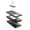 For Xiaomi Redmi K40 Gaming War Chariot Series Armor All-inclusive Shockproof PC + TPU Protective Case with Invisible Holder(Green)