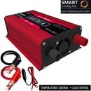 Zhizun 12V to 220V 4000W Car Power Inverter(Red)