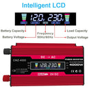 Zhizun 12V to 220V 4000W Car Power Inverter(Red)