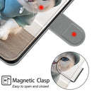 For Xiaomi Redmi Note 9/Redmi 10X 4G Voltage Coloured Drawing Magnetic Clasp Horizontal Flip PU Leather Case with Holder & Card Slots(C15 Blue Sweater White Cat)