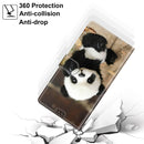 For Xiaomi Redmi Note 9/Redmi 10X 4G Voltage Coloured Drawing Magnetic Clasp Horizontal Flip PU Leather Case with Holder & Card Slots(C18 Wood Board Panda)