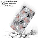 For Xiaomi Redmi Note 9/Redmi 10X 4G Voltage Coloured Drawing Magnetic Clasp Horizontal Flip PU Leather Case with Holder & Card Slots(C19 Material Flower)