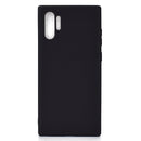 For Galaxy Note10+ Candy Color TPU Case(Black)