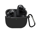 For Xiaomi FlipBuds Pro Full Coverage Liquid Silicone Protective Case(Black)