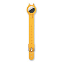 Anti-scratch Shockproof Silicone Pet Collar Protective Cover Case For AirTag(Yellow)