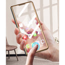 For Huawei Mate X2 GKK Foldable Plating Leather + Glass Full Coverage Case(Exclusive Edition Grey)