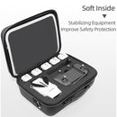 Portable Single Shoulder Storage Travel Carrying Cover Case Box with Baffle Separator for FIMI X8 mini(Black + Black Liner)
